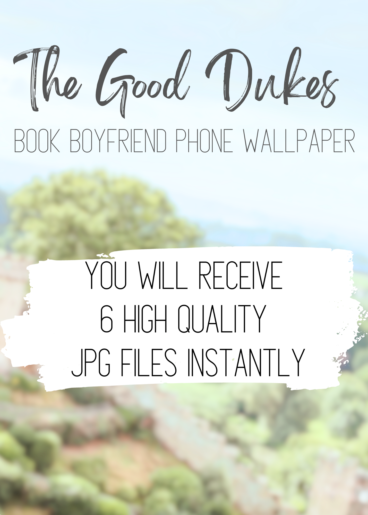Book Boyfriend Phone Wallpapers | The Good Dukes