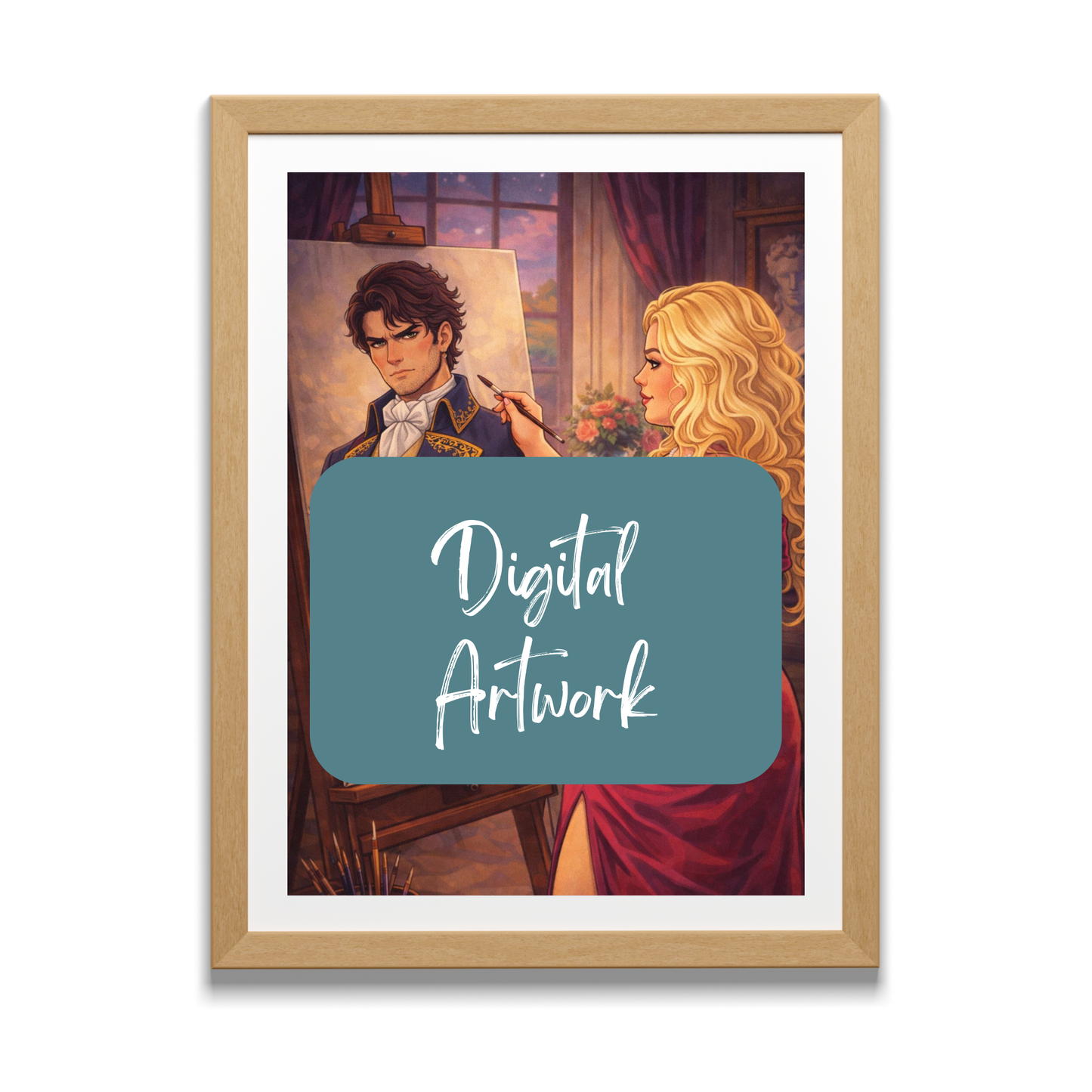 Exclusive Dermont & Honoria Character Art - Curves for the Grumpy Duke