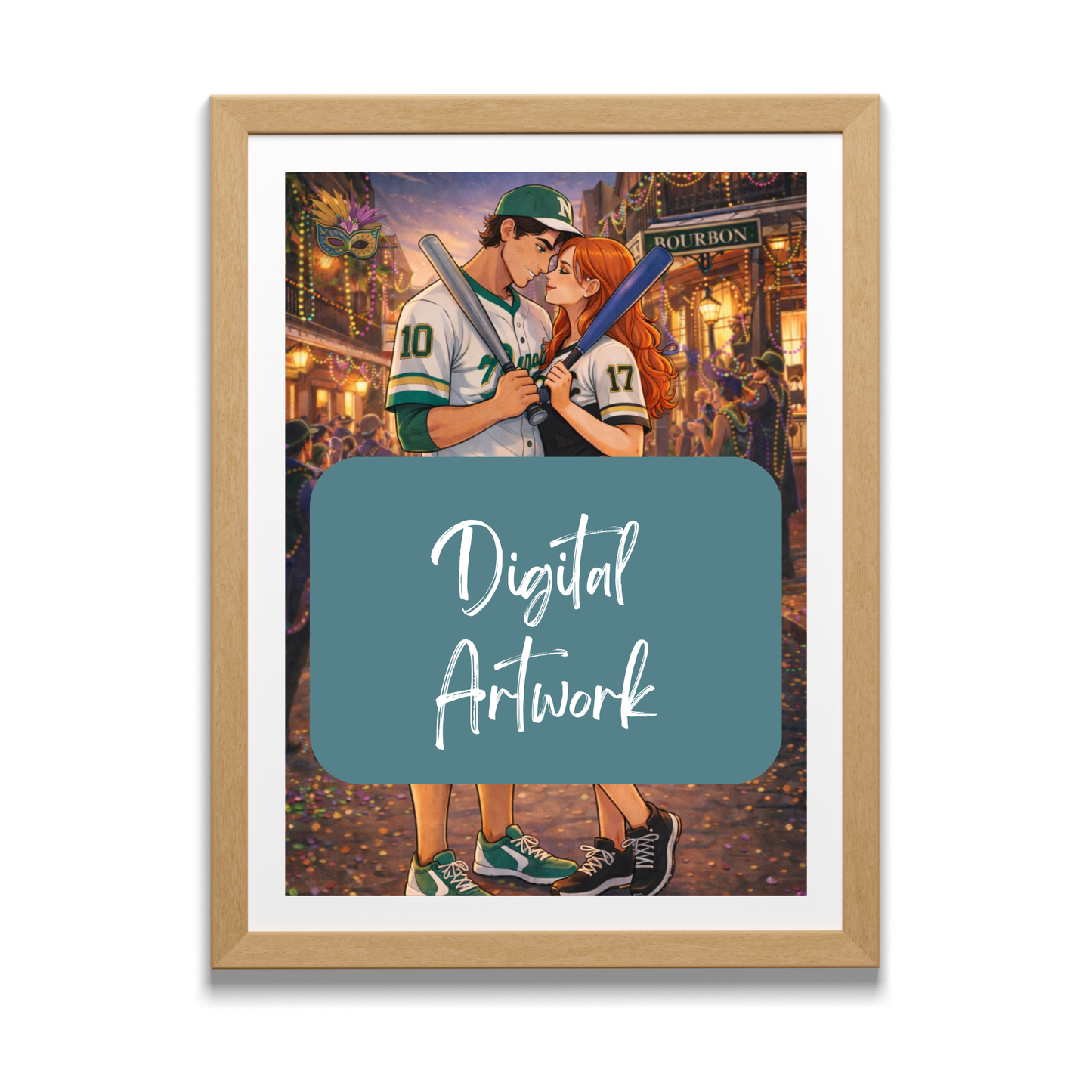 Exclusive Lake & Greer Character Art - Beads, Bridesmaids, and the Bourbon Street Blowback
